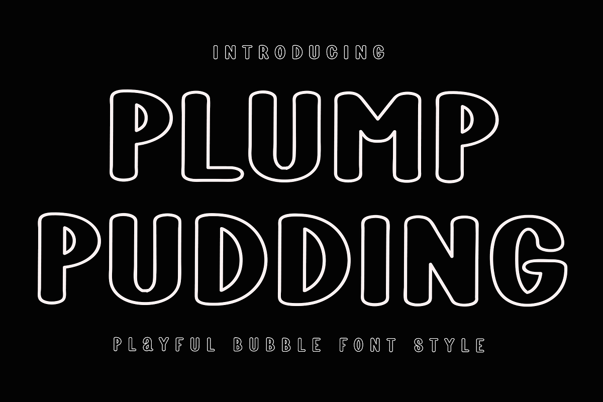 Plump Pudding, a Script Font by FreshTypeINK (Photo 1 of 8)