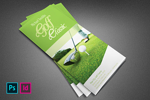 Golf Classic Event Tri-fold Brochure