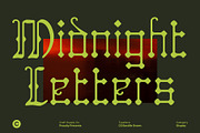 CS Bastille Drawn, a Blackletter Font by Craft Supply Co. (Thumbnail 3 of 8)