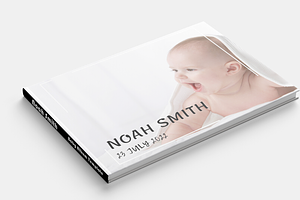 Printable Baby Album Template Canva