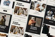 Canva Fashion Stylist Social Media, a Design Template by SecondBrain Store (Thumbnail 8 of 10)