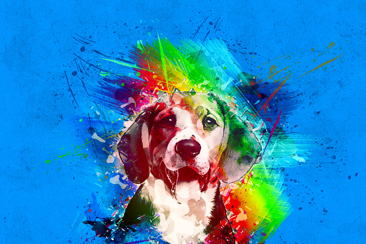 Paint Photoshop Action, an Action Add-On by MRI STUDIO (Photo 5 of 19)