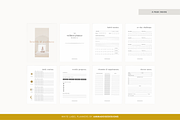 White Label Wellness Planner, a Stationery Template by ammarosedesignsllc (Thumbnail 4 of 10)