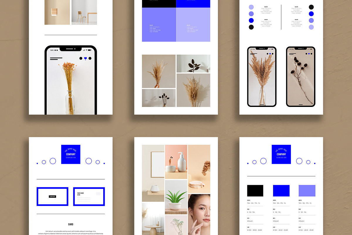 Brand Sheets Presentation Template, a Presentation Template by MightyDesign (Photo 4 of 7)