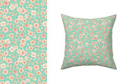 Blush Ditsy Florals, a Pattern Graphic by Naty Art (Thumbnail 3 of 8)