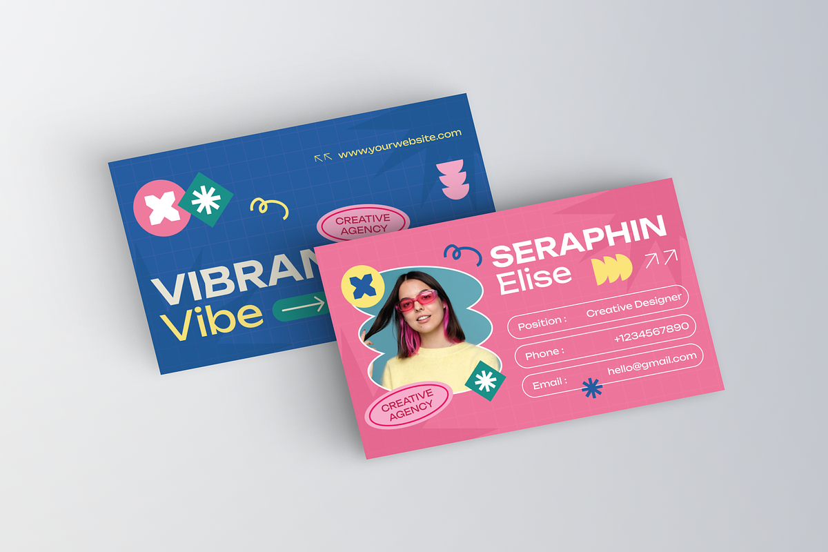 Creative Agency Business Card, a Business Card Template by Annora Studio (Photo 2 of 6)