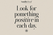 Aumiller Serif Family (18 Fonts), a Serif Font by Positive TypeFoundry (Thumbnail 13 of 15)