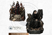 La Fontaine Fables Clipart Set V2, a Decorative Illustration by ThatsDesignArt (Thumbnail 8 of 10)