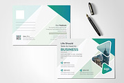 Post Card Design Template, a Card Template by ZAAS (Thumbnail 3 of 5)