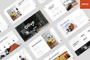 Home & Interior PowerPoint Template, a Presentation Template by BeadyLab (Thumbnail 1 of 6)