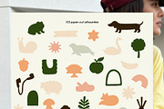 Slow Life Paper Cuts, an Object Graphic by divanovskaya_nv (Thumbnail 9 of 13)