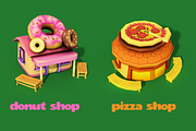 Cartoon Shop, an Architecture 3D Model by Souchenki (Thumbnail 16 of 21)