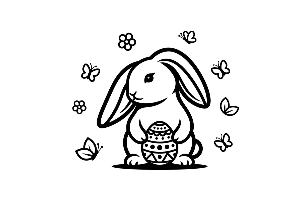 Happy Easter Bunny Vector Bundle, an Illustration by jahid234 (Photo 28 of 51)