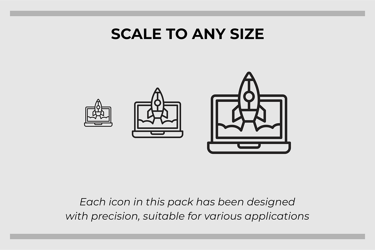 Business and Finance Icons, an Outline Icon by Tekuni (Photo 2 of 6)