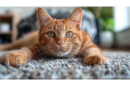 The living room carpet is covered, an Animal Photo by ZinetroN