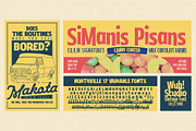 Northville Vintage Font Collections, a Serif Font by wubstudio (Thumbnail 20 of 21)