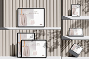 iPad Air 2022 Mockups, an iPad Mockup by Se٧enStudio (Thumbnail 1 of 6)