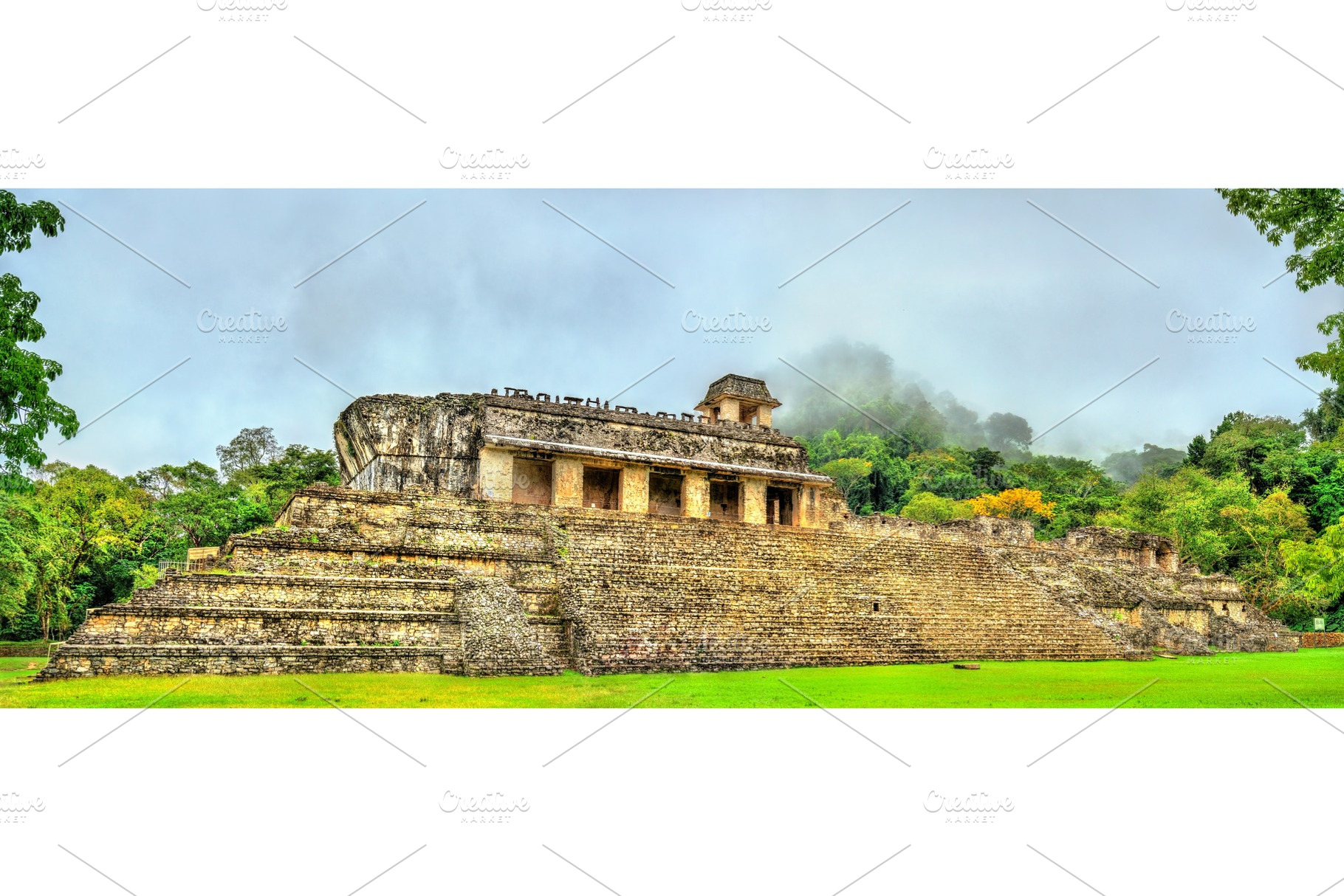 The palace at the maya archeological stock photo containing mexico and, an Architecture Photo by Leonid Andronov