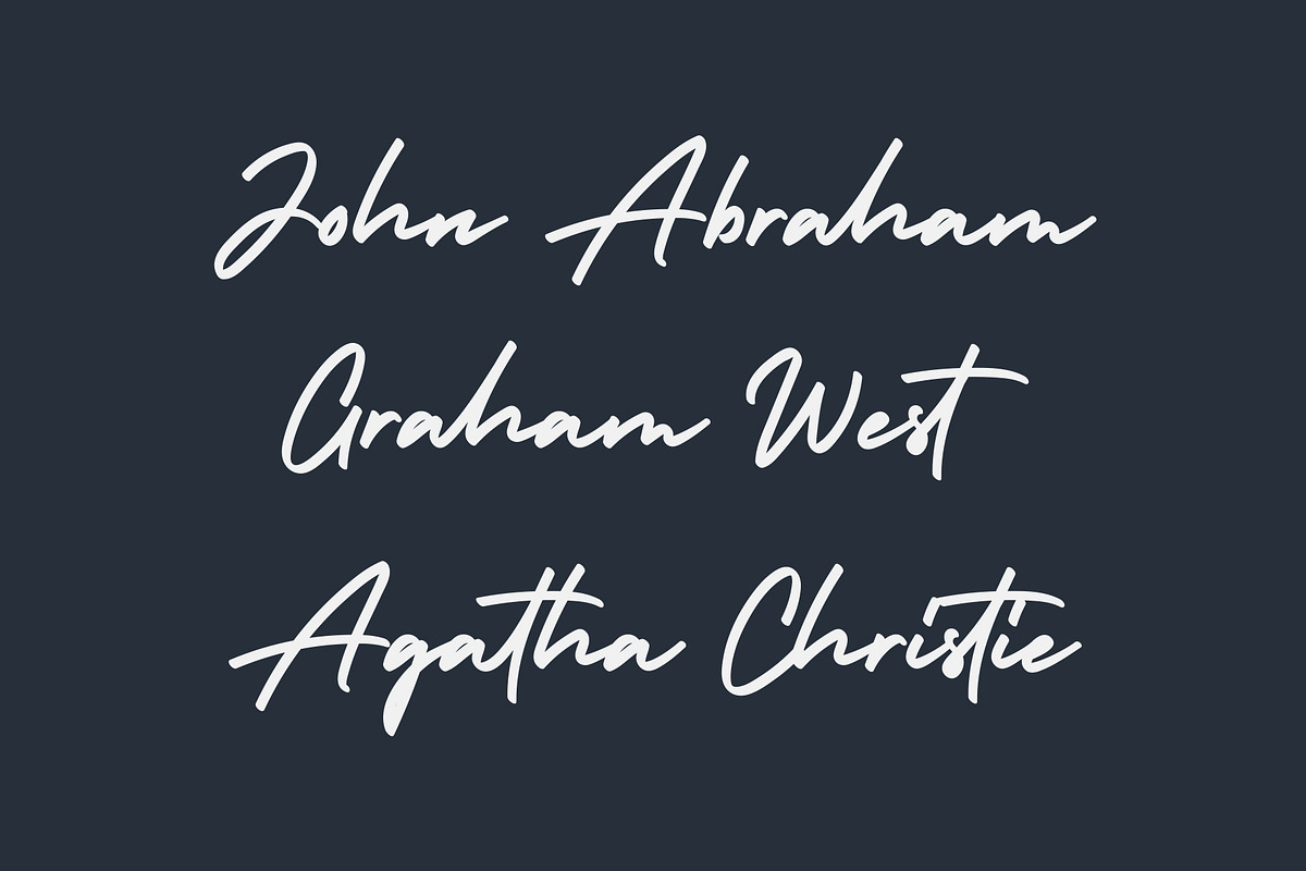 Holiday - Script Handwritten Font, a Script Font by alphArtype (Photo 5 of 13)