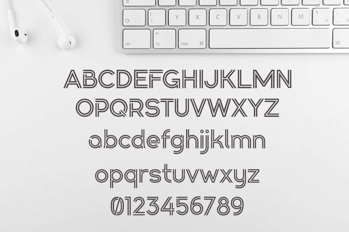 Geometric, a Sans Serif Font by rulihoki studio (Photo 4 of 4)