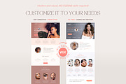 Beauty Salon Wix Website Template, a Wix Template by vectorocean (Thumbnail 4 of 11)