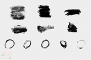 Handmade Paint Stroke Textures, a Texture Graphic by Creative Moxie Studio (Thumbnail 5 of 6)