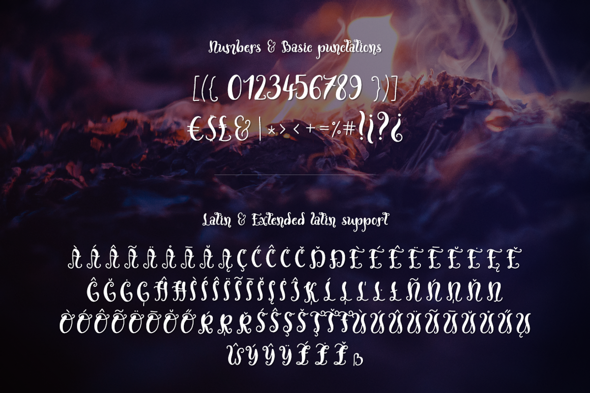 Fantomica - Magical Font preview 3