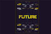 Cyberpunk Retro Futuristic Poster, a Technology Illustration by ZinetroN (Thumbnail 4 of 5)