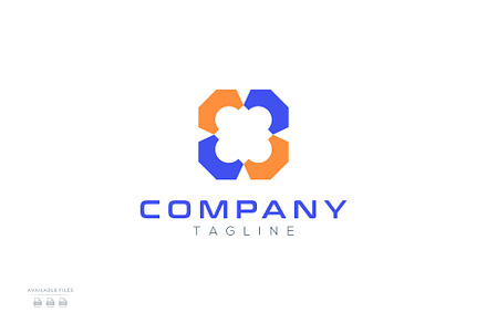 ticket modern icon logo design