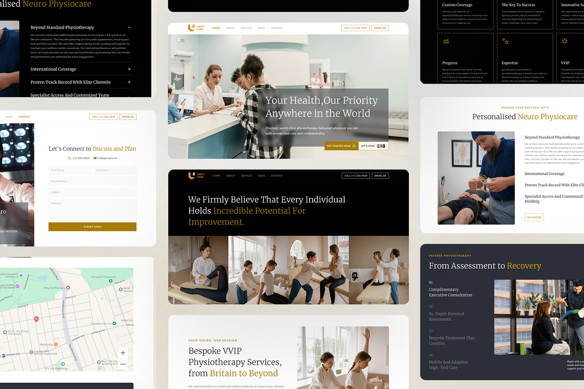 UnityCare - Multipurpose Healthcare, a Landing Page Template by Agensip Design Agency (Photo 9 of 10)