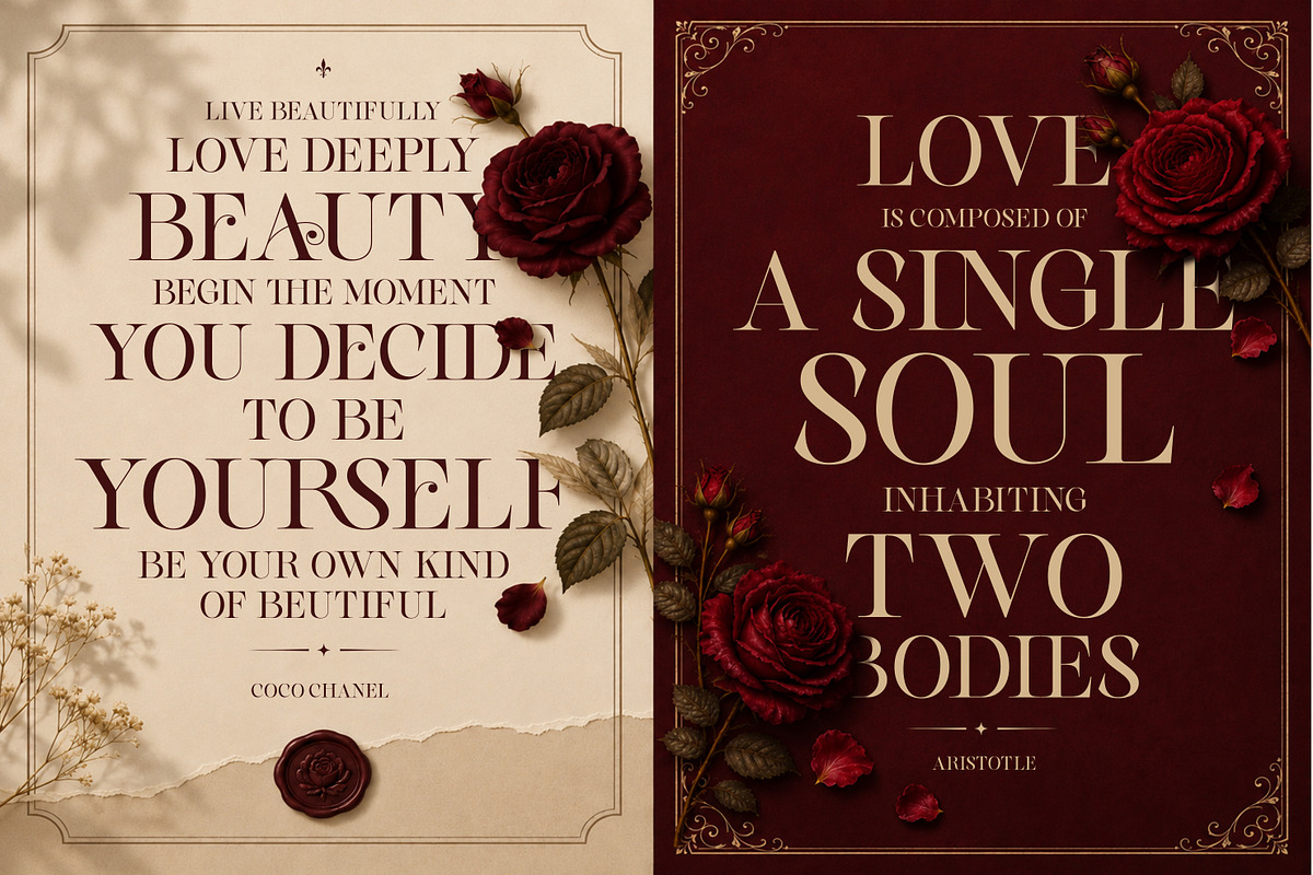 Gts Valier | Romantic Font, a Serif Font by Graptail (Photo 5 of 11)