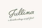 Jullina - Handwriting Script Font, a Script Font by Danielle Eneh (Thumbnail 1 of 13)