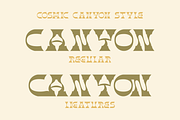 Cosmic Canyon Psychedelic Font, a Font by PutraCetol Studio (Thumbnail 6 of 13)