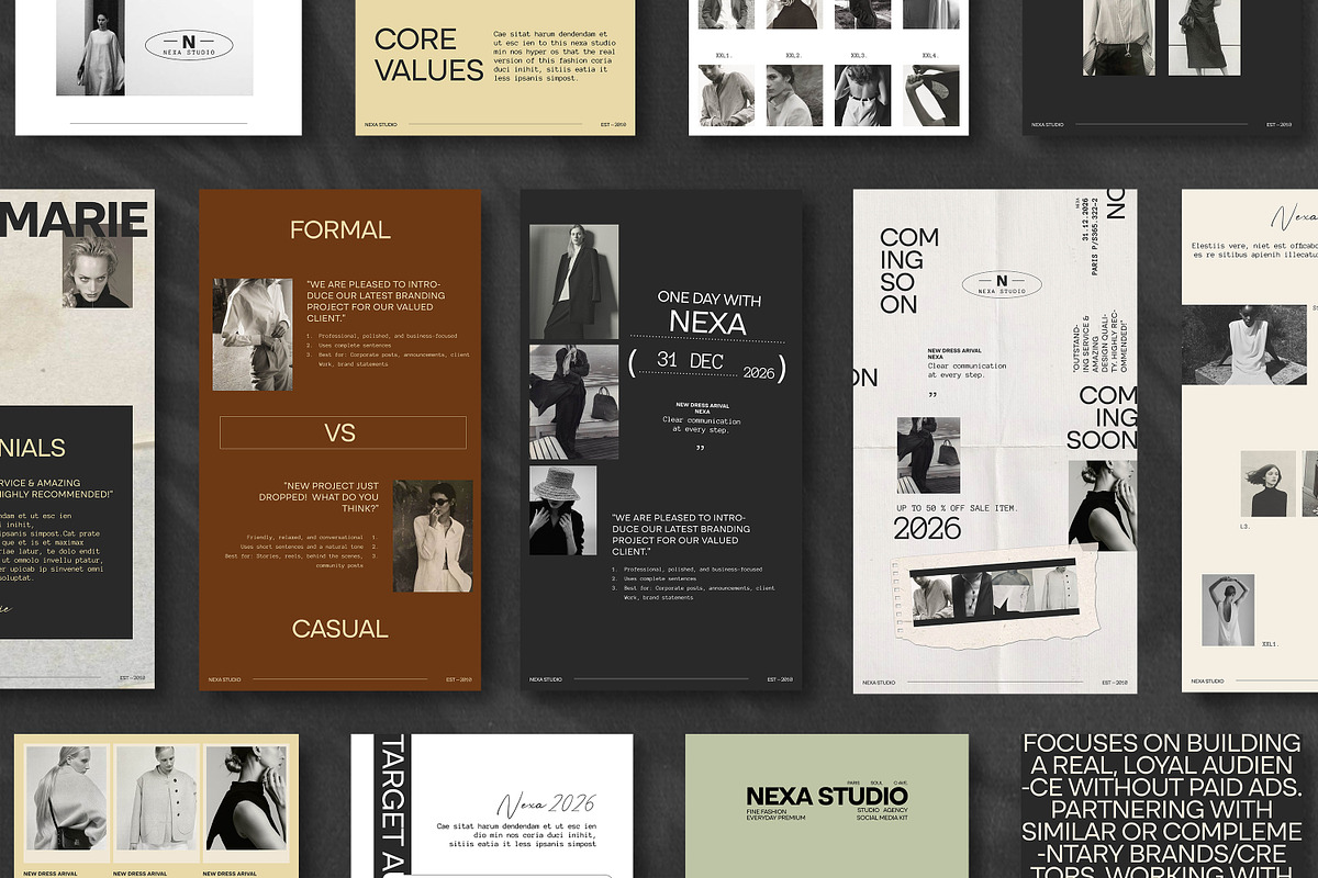 NEXA | Instagram Studio Kit, a Social Media Template by Creatiya Type (Photo 10 of 12)