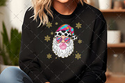 Bubblegum Santa PNG, an Illustration by Craft Nest (Thumbnail 3 of 6)