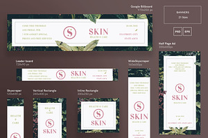 Banners Pack Skin Care