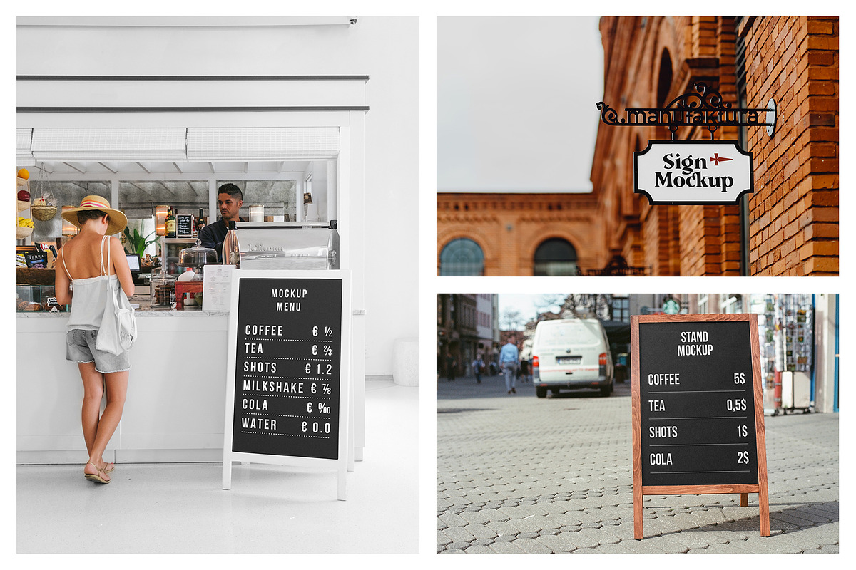 Signage Mockups vol.02 - Advertising, an Advertising Mockup by MockupForest (Photo 6 of 9)