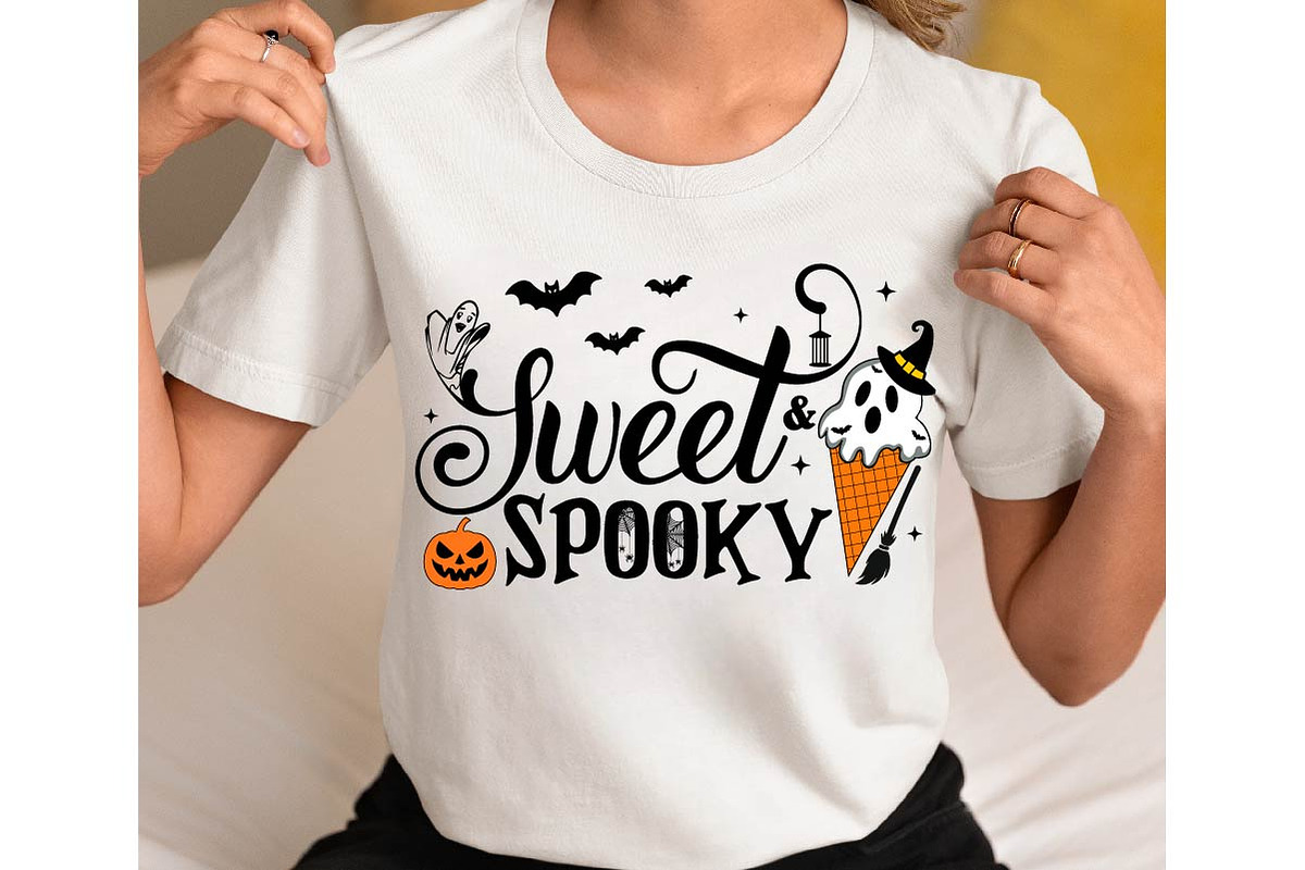 Sweet and Spooky Halloween PNG SVG, an Object Graphic by EllaMaiyaali (Photo 2 of 6)