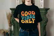 Good Vibes T-shirt Design PNG, an Illustration by zahidhossainalif (Thumbnail 4 of 5)