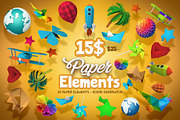 Paper Elements - Scene Generator, an Object Graphic by Free-PSD-Templates (Thumbnail 1 of 4)