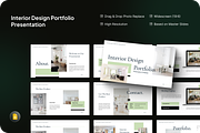 Interior Design Google Slide, a Presentation Template by SquidPixey (Thumbnail 1 of 7)