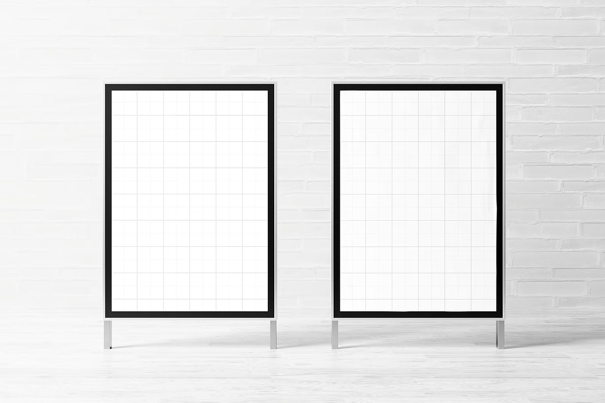 A1 Poster Mockup, an Advertising Mockup by zpackcreative (Photo 2 of 4)