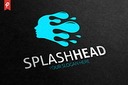 Splash Head Logo, a Branding & Logo Template by ft.studio (Thumbnail 2 of 4)