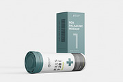 Tablets Tube Mockup, a Packaging Mockup by tiyasprabawa (Thumbnail 8 of 10)