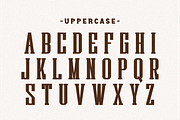 Capital Varsity - Condensed Slab, a Slab Serif Font by Pian45 Studio (Thumbnail 2 of 8)