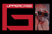 Klase - Cyberpunk Font, a Sans Serif Font by tebaltipislab (Thumbnail 4 of 9)