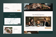 LuxDin - Restaurant Website, an UI Kit Template by peterdraw (Thumbnail 6 of 9)