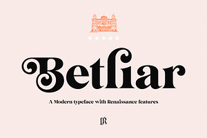 Betliar - A Modern Serif