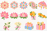 Diwali Clipart Festival of Lights, a Seasonal Illustration by SugarCloudStudioArt (Thumbnail 4 of 6)