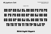 Monteba - Bold Display Font, a Serif Font by Say Studio (Thumbnail 11 of 11)